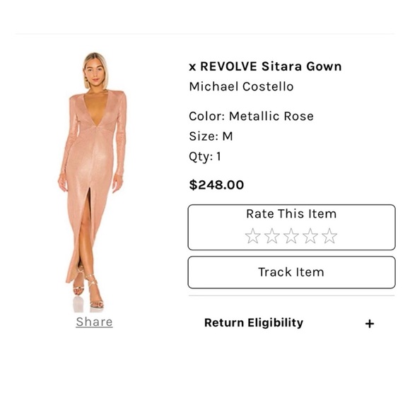 MICHAEL COSTELLO Sitara Gown - Picture 12 of 14